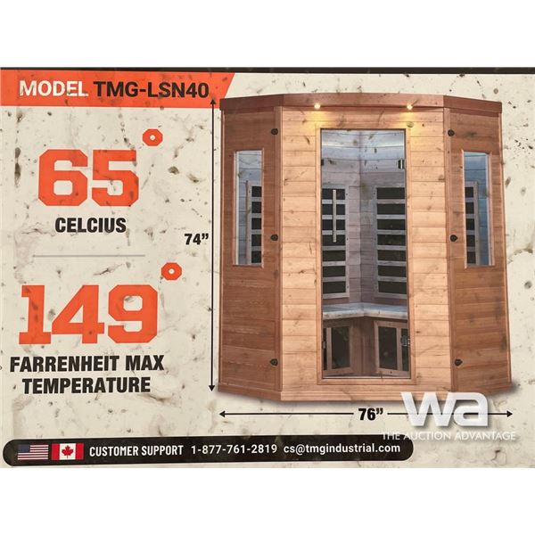 TMG THREE PERSON INDOOR INFRARED SAUNA ROOM