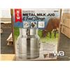 Image 1 : METAL MILK JUG & FOOD STORAGE