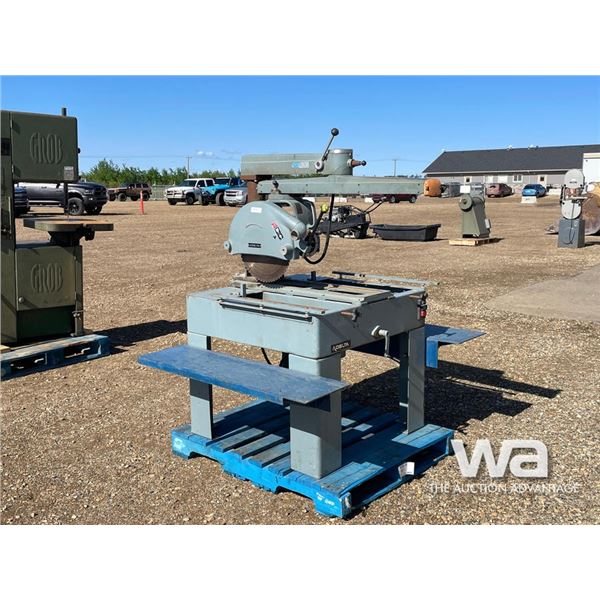 16 IN. DELTA TRIPLE COMPOUND RADIAL ARM SAW