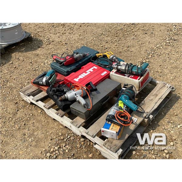 ELECTRIC DRILLS, JIGSAW, HILTI & BOSCH TOOLS