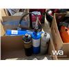 Image 6 : ANGLE GRINDER, GREASE GUN, AIR COMPRESSOR