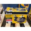 Image 9 : SHOP HEATER,BENCH GRINDER, LOAD STRAPS