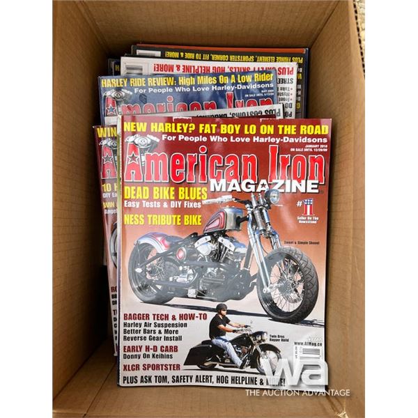 (462 +/-) EASYRIDERS & AMERICAN IRON MAGAZINES