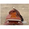 Image 6 : WESTERN RAWHIDE 16 IN. SADDLE,BRIDLE & BLANKET
