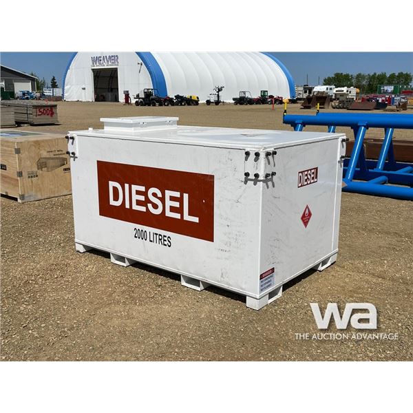 2000L DIESEL FUEL TANK