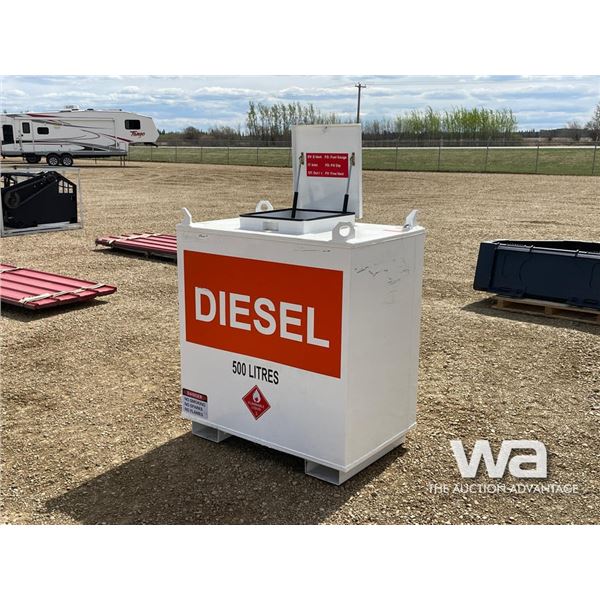 500L DIESEL SQUARE TANK