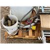 Image 9 : (2) LADDERS, STEP LADDER, HOSES
