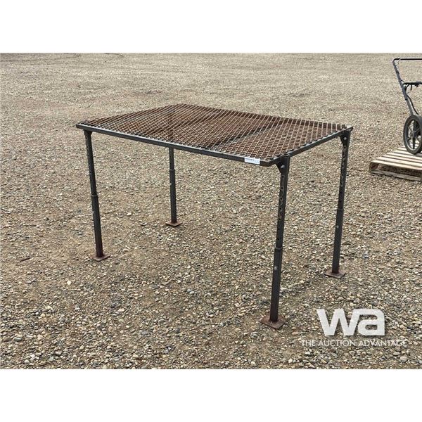3X4 FT. STEEL TABLE