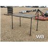 Image 3 : 3X4 FT. STEEL TABLE