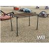 Image 4 : 3X4 FT. STEEL TABLE
