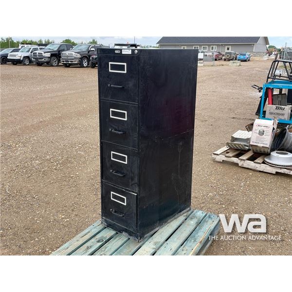 (4) DRAWER VERTICAL FILE CABINET