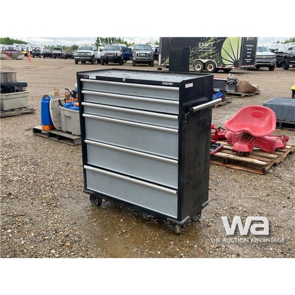 (6) DRAWER HUSKY STEEL WORK BENCH