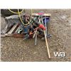 Image 6 : WHEELBARROW, GARDEN TOOLS, EXTENSION CORDS