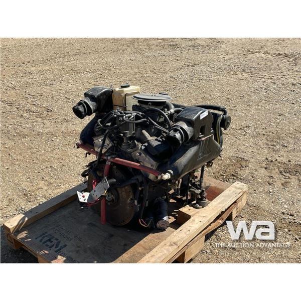 350 JET BOAT MOTOR W/ HEAT EXCHANGERS & CARB