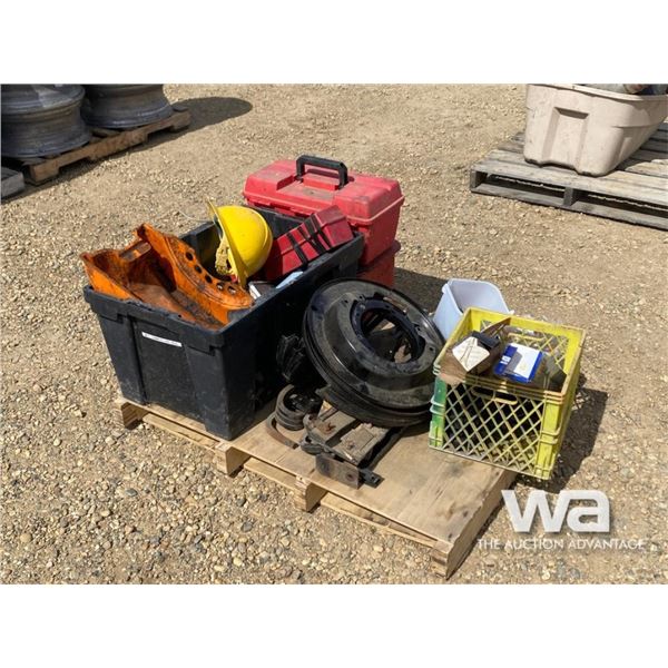 TRUCK PARTS, SHOCKS, ROAD REFLECTORS