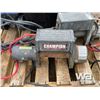 Image 5 : (2) CHAMPION WINCHES, 1600 PSI PRESSURE WASHER