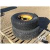 Image 4 : (2) TIRES ON RIMS