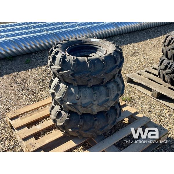 (3) 26X9.00-12 NHS ITP ATV TIRES AND RIMS