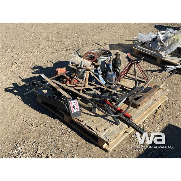 JACK STANDS, STANDS, MISC. SHOP TOOLS