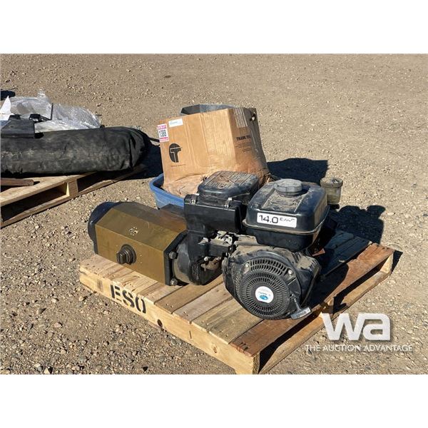 14 HP EX40 SUBARU ENGINE, DRIVE MOTOR