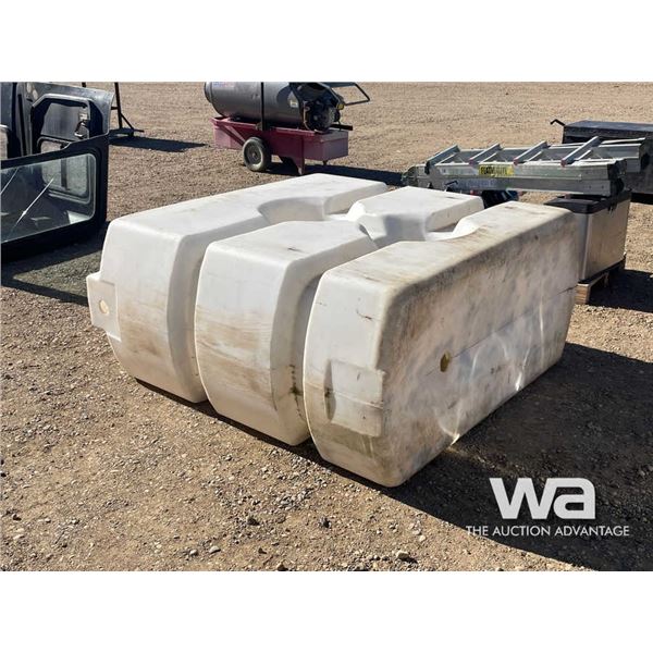 SQUARE WHITE POLY TANK