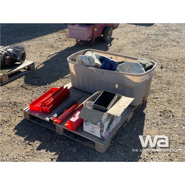 QTY. OF REFLECTORS, MISC. SHOP PARTS