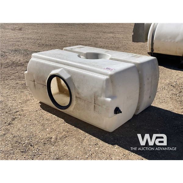 WHITE SQUARE POLY TANK