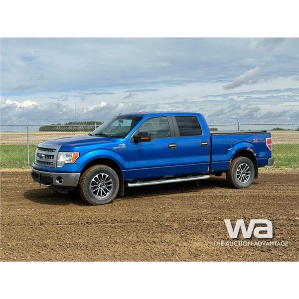 2014 FORD F150 XLT CREW CAB PICKUP