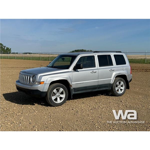 2011 JEEP PATRIOT 4 DOOR SPORTS UTILITY VEHICLE