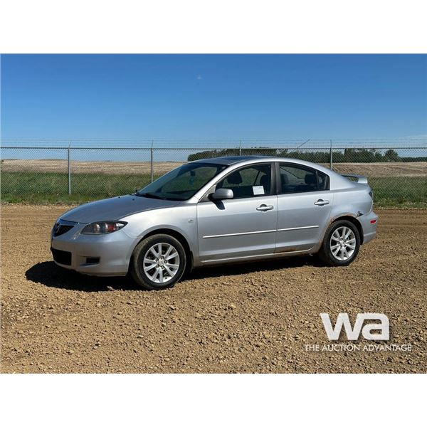 2007 MAZDA  A3I 4 DOOR CAR