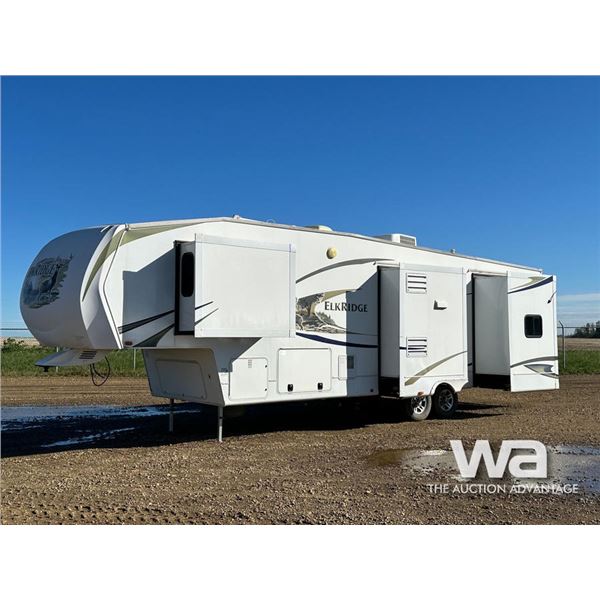 2011 ELK RIDGE 37 FT. T/A 5TH WHEEL TRAVEL TRAILER