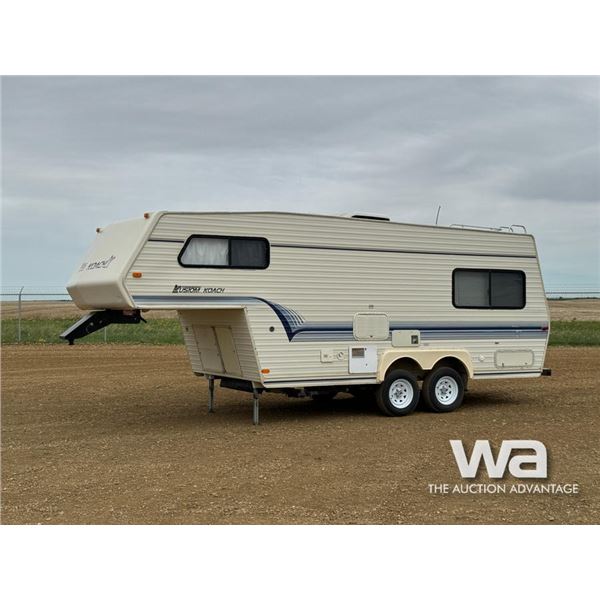 1993 KUSTOM KOACH T/A 5TH WHEEL TRAVEL TRAILER