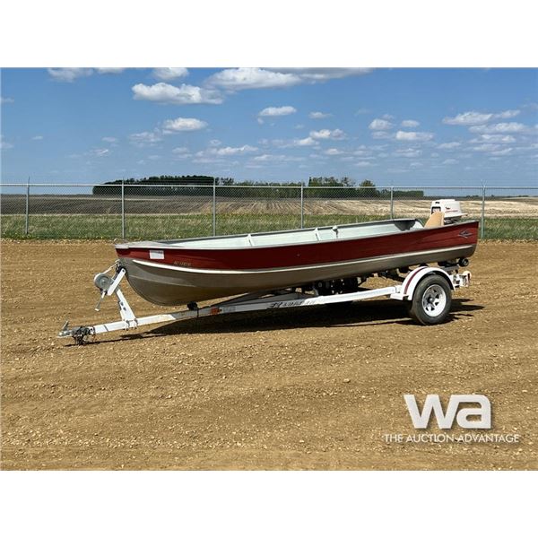 SPRINGBOK 16 FT. ALUMINUM FISHING BOAT