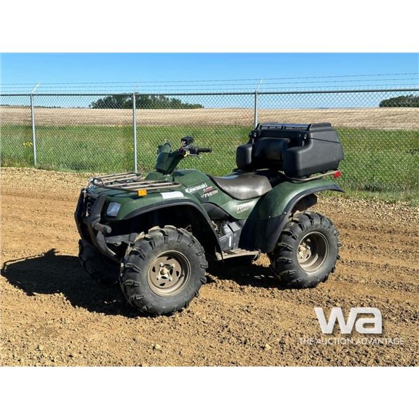 2004 KAWASAKI KVF700 4WD ATV