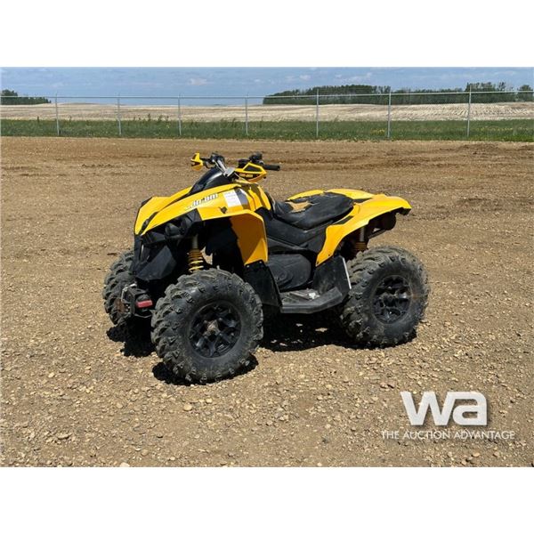 2012 CAN-AM RENEGADE 800 4WD ATV