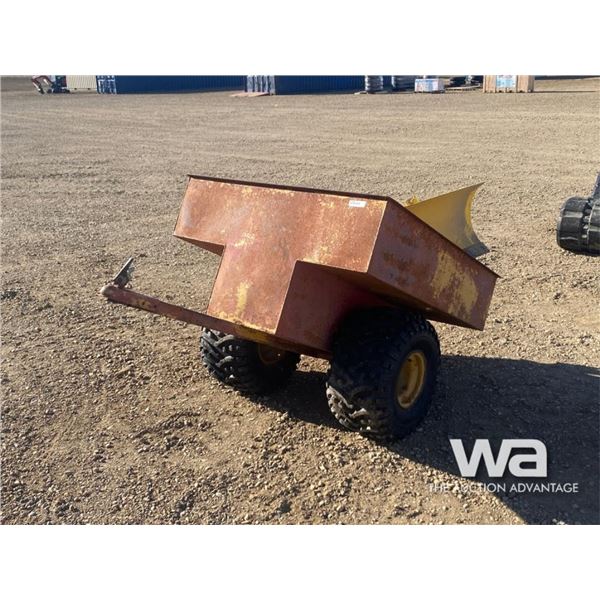 STEEL ATV TRAILER AND PLOW
