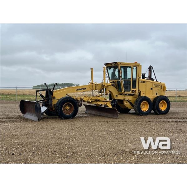 CHAMPION 740A SERIES IV MOTOR GRADER