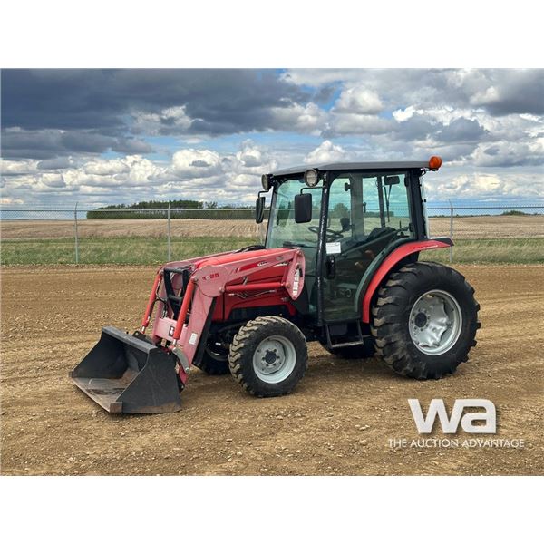 2007 MASSEY FERGUSON 1533 MFWD UTILITY TRACTOR