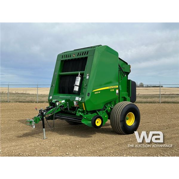 2022 JOHN DEERE 560M ROUND BALER (UNUSED)