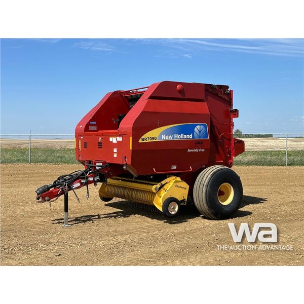 2013 NEW HOLLAND BR7090 SPECIALTY CROP BALER