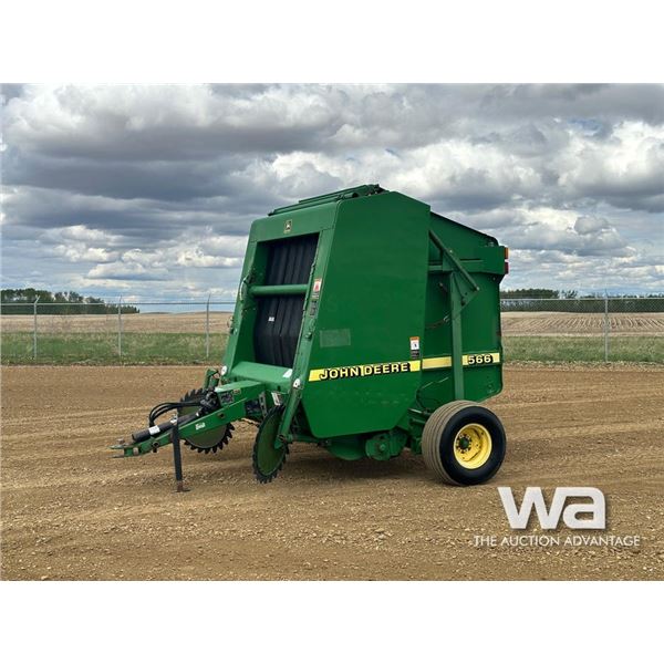 2000 JOHN DEERE 566 ROUND BALER
