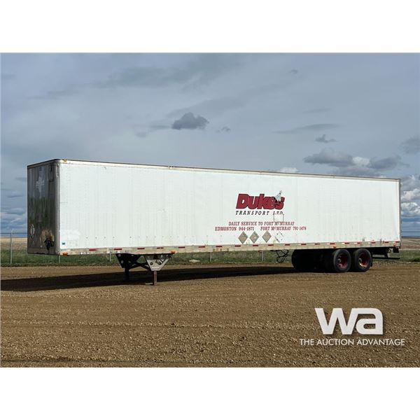 2006 UTILITY 53 FT. T/A VAN TRAILER