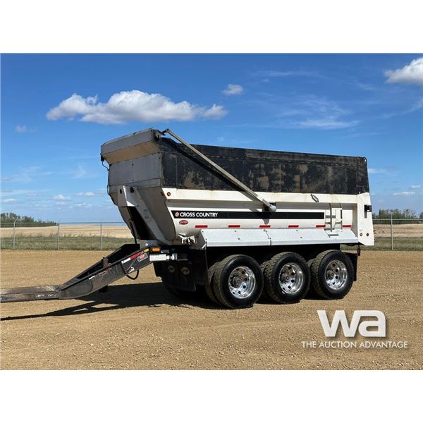 2022 CROSS COUNTRY 17 FT. TRIDEM DUMP PUP TRAILER