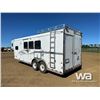 Image 4 : 2004 CHARMAC 3 HORSE ANGLE HAUL HORSE TRAILER