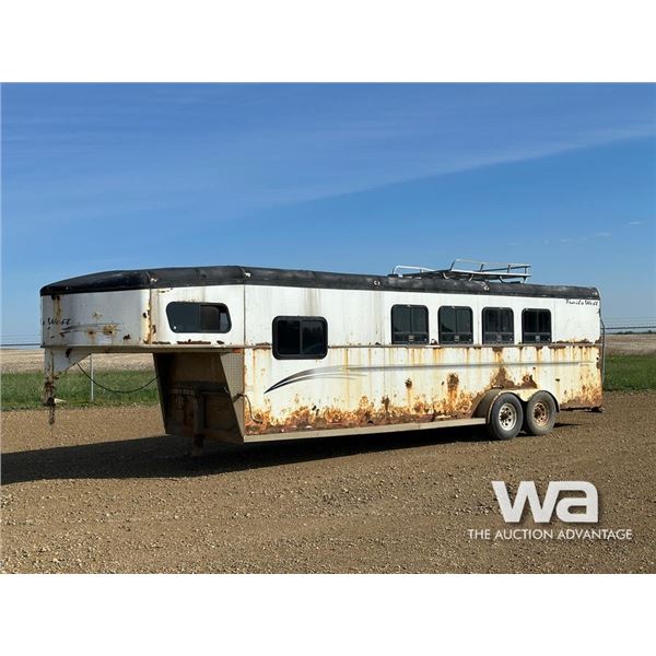 1998 TRAILSWEST 30 FT. T/A 4 HORSE TRAILER