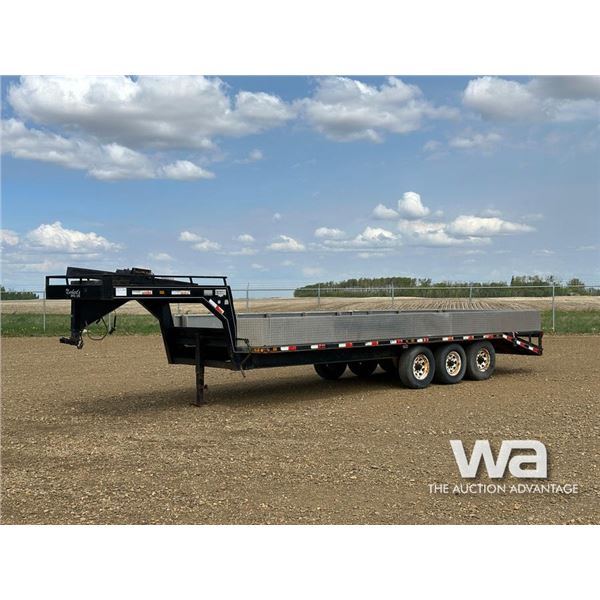 1997 NORBERTS 24 FT. TRIDEM 5TH WHEEL TRAILER