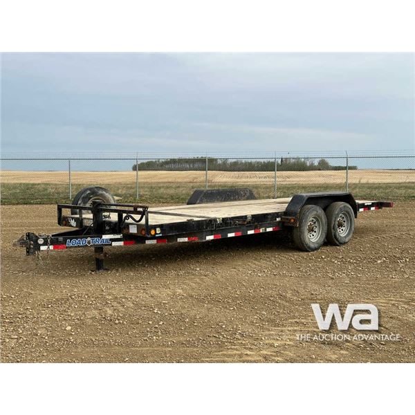 2013 LOAD TRAIL 20 FT. T/A TILT DECK TRAILER