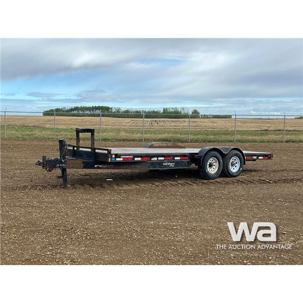 2015 RAINBOW 20 FT. TANDEM EQUIPMENT TRAILER