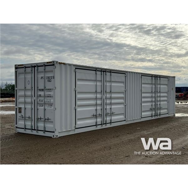 2023 8 X 40 FT. MULTI DOOR SHIPPING CONTAINER