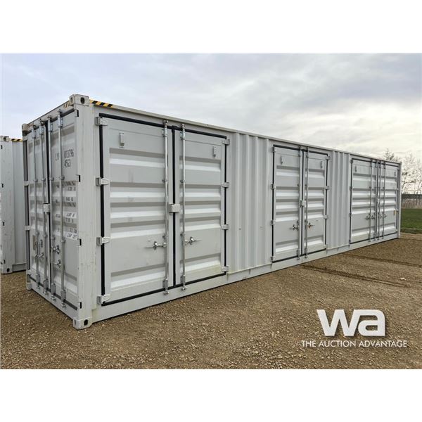 2023 8 X 40 FT. MULTI DOOR SHIPPING CONTAINER